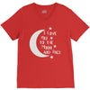 i love you to the moon and back babygrow V-Neck Tee
