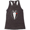 rose tuxedo t shirt Racerback Tank