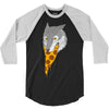 pizza wolf 3/4 Sleeve Shirt