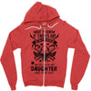 Life After Death Mess With My Daughter Zipper Hoodie