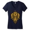 owl night Women's V-Neck T-Shirt