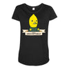 this is unacceptable Maternity Scoop Neck T-shirt