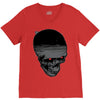 skull V-Neck Tee