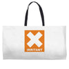 irritant mens Weekender Totes