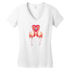 Flamingo Women's V-Neck T-Shirt