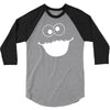 cookie monster 3/4 Sleeve Shirt