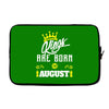 Kings Are Born In August Laptop cover
