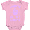 vintage dg506 workin off my lumps best trending Baby Bodysuit