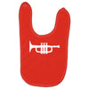 trumpet funny jazz music new Baby Bibs
