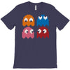 cool retro 80s pacman ghosts video games T-Shirt