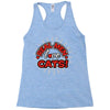 real men love cats (3) Racerback Tank