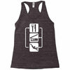 v2 eat sleep scuba dive Racerback Tank
