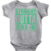 straight outta pre k Baby Bodysuit