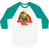 rainbow bite 3/4 Sleeve Shirt