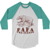 papa the strong 3/4 Sleeve Shirt