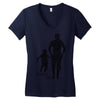 father's day Women's V-Neck T-Shirt