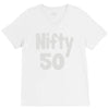 nifty 50 V-Neck Tee