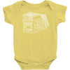 crate of records Baby Onesie
