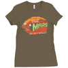visit mars Ladies Fitted T-Shirt
