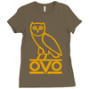OWL-OVO Ladies Fitted T-Shirt