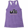 never forget casette diskette Racerback Tank