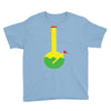 rasta bong water pipe slide insert stem filtered Youth Tee