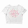 happy valentines day Crop Top