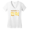 Monsta X Women's V-Neck T-Shirt