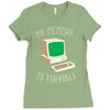 my memory is terrible Ladies Fitted T-Shirt