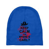 keep calm and where's carl tshirt the walking zombie tee apocalypes fu Baby Beanies