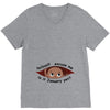 January Peeking Out Baby Boy V-Neck Tee