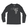 girl butterfly head Long Sleeve Shirts