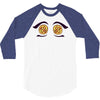 moe pizza eyes 3/4 Sleeve Shirt