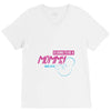 [moms name] is going to be a mommy 2018 V-Neck Tee