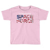 United States Space Force American Flag Toddler T-shirt