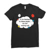If I'm Related to These People I'm Not Coming Out Ladies Fitted T-Shirt