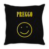 Preggo Throw Pillow