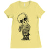 scary boy Ladies Fitted T-Shirt