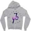 jake paul galaxy Zipper Hoodie