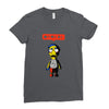 nobody likes him Ladies Fitted T-Shirt