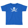 pirate skull sword music band metal biker guitar tee new Toddler T-shirt