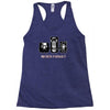 never forget casette diskette Racerback Tank