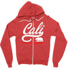 cali bear Zipper Hoodie