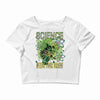 science needs your brain Crop Top