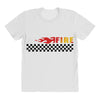 Fire Black All Over Women's T-shirt