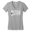 star lab ladies women cool Women's V-Neck T-Shirt