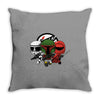 power minions vectorized Throw Pillow