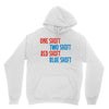 one shift two shift red shift blue shift Youth Hoodie