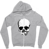 space skull Zipper Hoodie