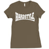 hardstyle hard bass Ladies Fitted T-Shirt